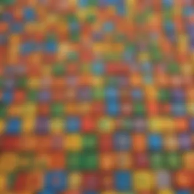 Engaging Alphabet Resources Colorful alphabet blocks spread out on a table