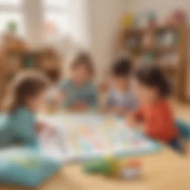 Phonics Fun for Little Learners Kids engaged in a phonics game with letters