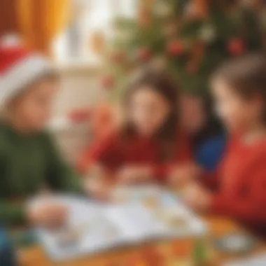 Interactive seasonal activities for kids