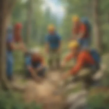 Adventure Team Quest Outdoor Team Building Challenge
