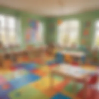 A Nurturing Math Environment A colorful classroom environment promoting math learning