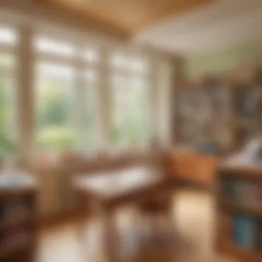 Ideal Space for Writing Development Calm learning environment for handwriting practice