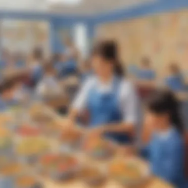 Innovative Approaches to Catering Diverse Needs Classroom setting showcasing diverse teaching methods