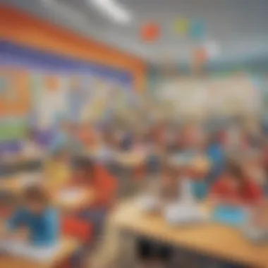 An Engaging Learning Environment Vibrant classroom filled with engaging learning materials
