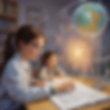 Interactive Techniques for Young Learners Students exploring knowledge through interactive techniques