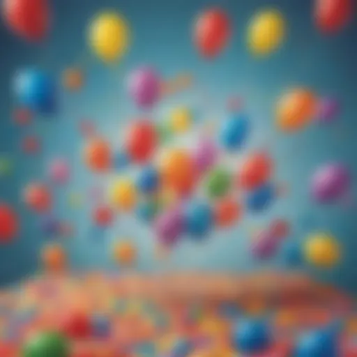 Colorful Balloon Pop Game