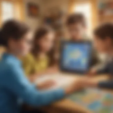 Revolutionizing Learning Through Interactive Games Innovative educational game in action