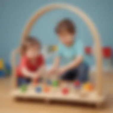 Innovative Playtime - Illustration demonstrating innovative play activities for preschoolers at ElemFun