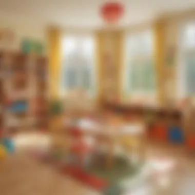 Montessori-inspired environment for toddlers