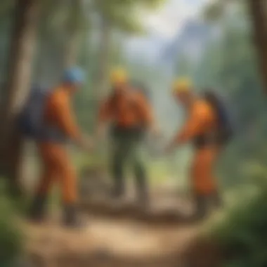 Outdoor Adventure Team Building Innovative Team Building Idea - Outdoor Adventure