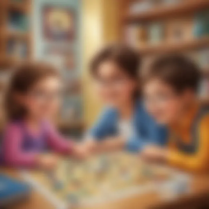 Interactive Learning Board Game for Kids