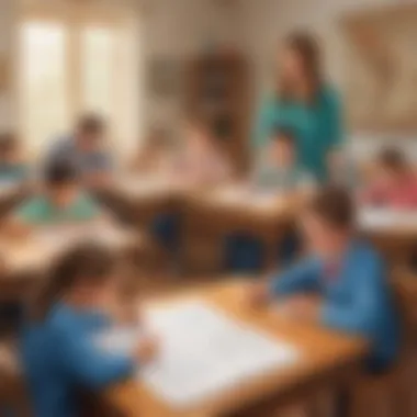 Interactive subtraction practice session