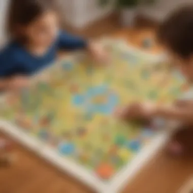 Mindful Minds Board Adventure Kids Playing with Educational Board Game