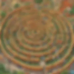 Children exploring a colorful maze of knowledge