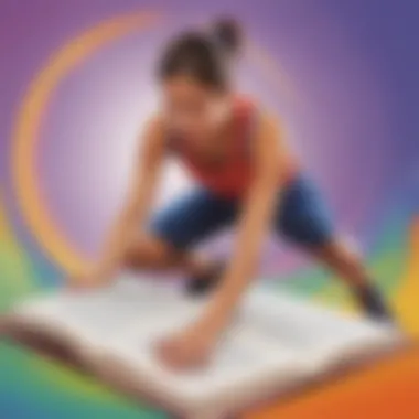 The Movement of Kinesthetic Learning Illustration symbolizing kinesthetic learning style