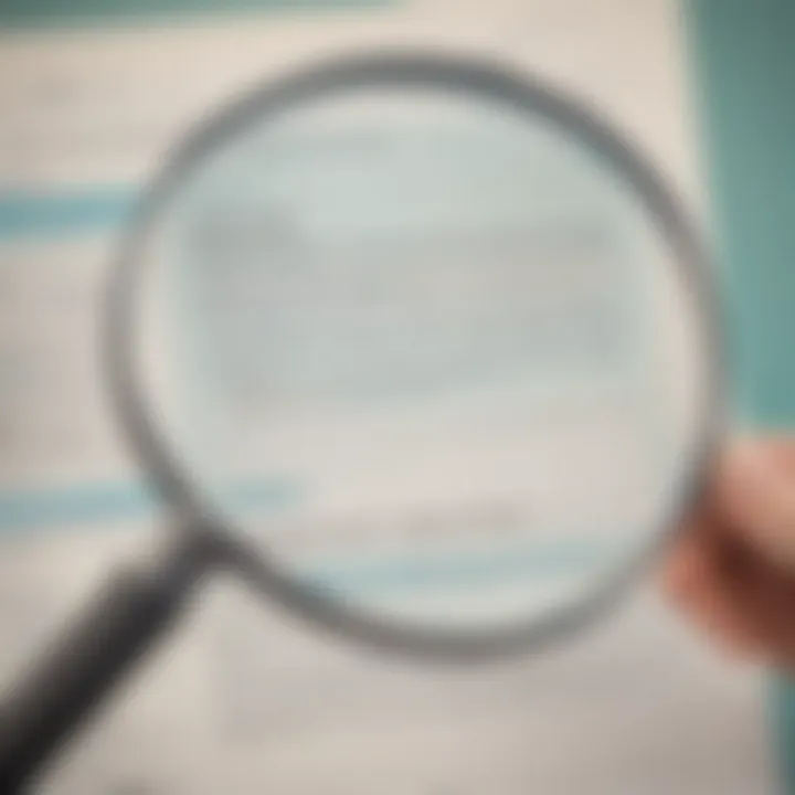 An animated depiction of a magnifying glass over a webpage, symbolizing research.