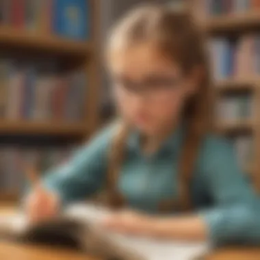 Literacy Skills Development Illustration