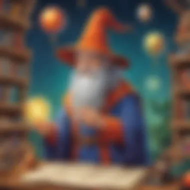 Mathematical Wizard Adventure Mathematical Logic Game for Young Learners