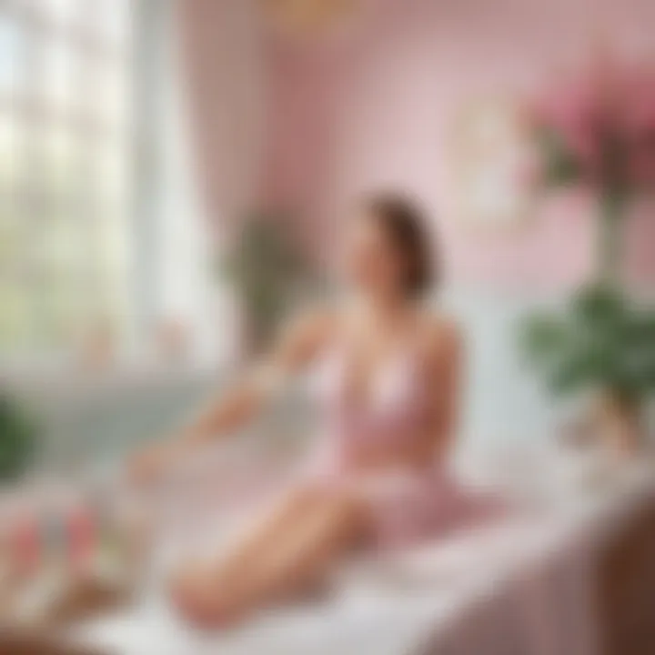 Luxurious spa set for mom's self-care