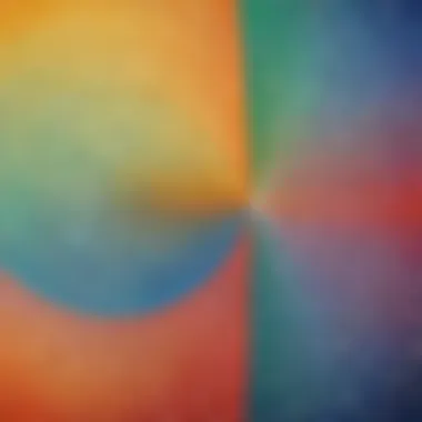 Equation Complexity Visualization Abstract representation of mathematical equations
