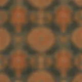 Illustration showing intricate pattern design inspired by numbers