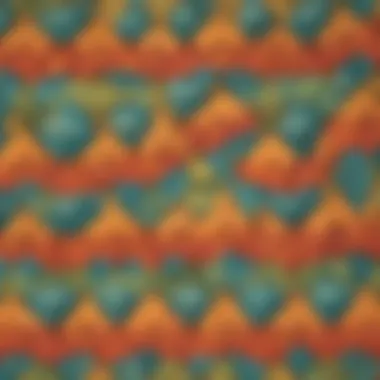 Geometric Mastery in Multiplication Illustration depicting geometric patterns in multiplication