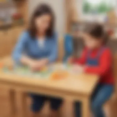 Engaging Learning Activities for Kindergarteners Illustration showcasing interactive activities for kindergarten students learning tens and ones