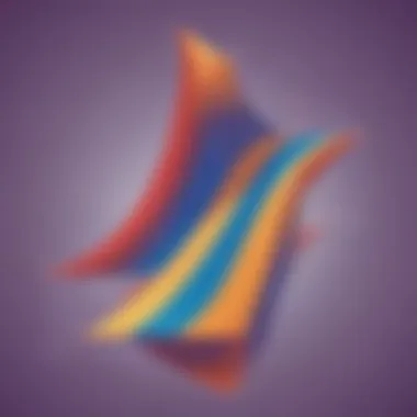Illustrative representation of fundamental principles in polynomial factoring