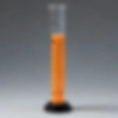 Precision Measuring Cylinder Precision measuring cylinder for accurate liquid volume readings