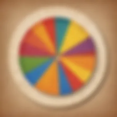 Illustration showcasing pie charts to model equivalent fractions