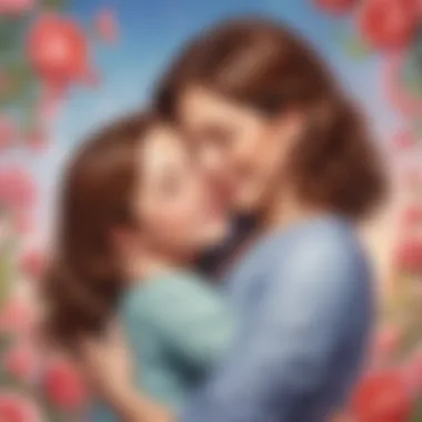 Celebrate Mother's Day Connection Embracing Mother's Day Affection