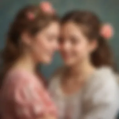 Poetic expressions of love between a mother and daughter