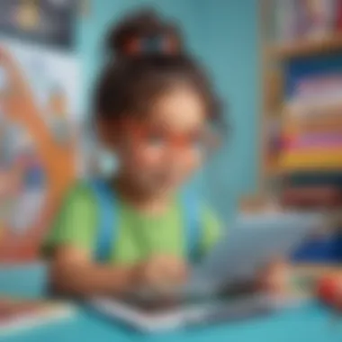 Engaging Digital Learning Tools Colorful digital learning resources for preschoolers