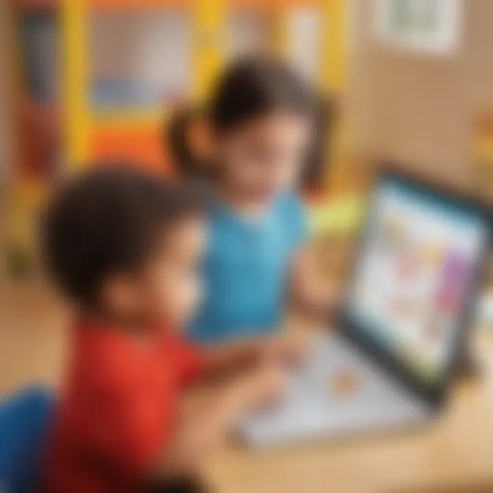 Interactive online activities for early childhood education