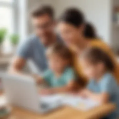 Supporting Home Learning Parents facilitating online learning for preschool children