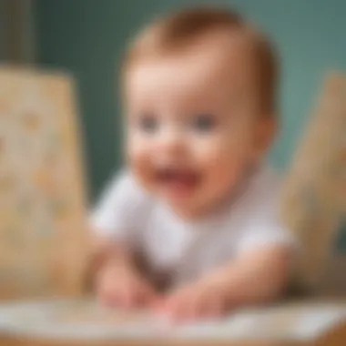 Parent Playing Peekaboo with Baby