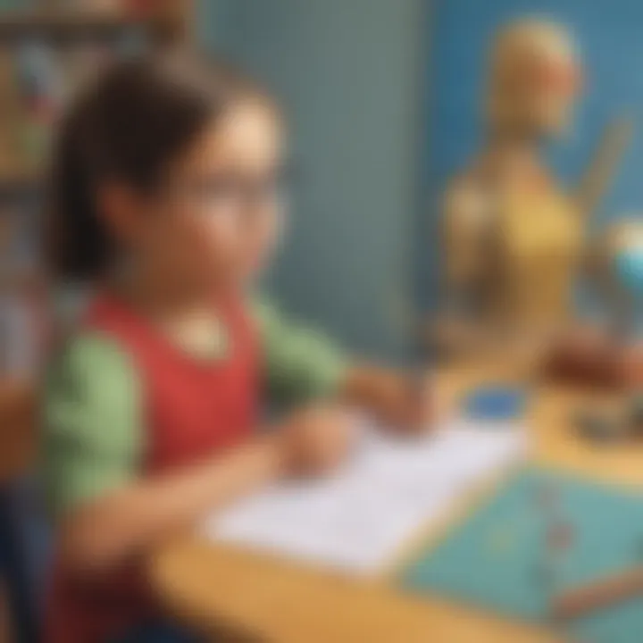 Visual representation of personalized math learning techniques
