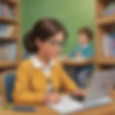 Educators Exploring Phonics Resources Educator reviewing phonics resources online