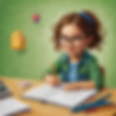 Imagery symbolizing positive attitude towards mathematics