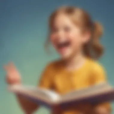 Child smiling while receiving verbal praise