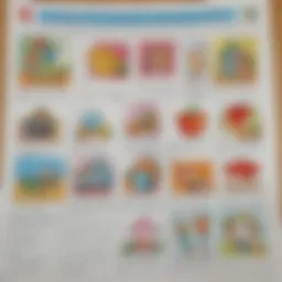 Colorful pre-KG worksheets featuring engaging activities for young learners