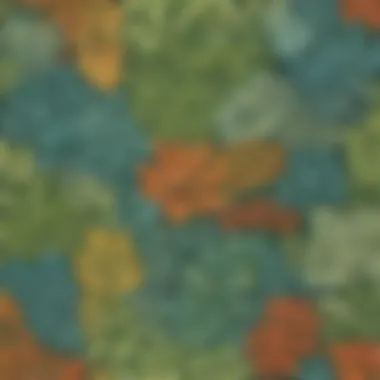 Nature-inspired Patterns Printing Sheet Preschool printing sheet featuring intricate nature patterns