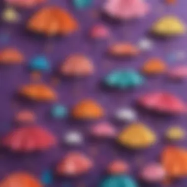Creative Paper Projects for Indoor Fun Colorful paper crafts displaying creativity and imagination