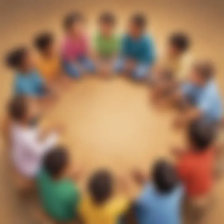 Children Sharing Answers in a Circle