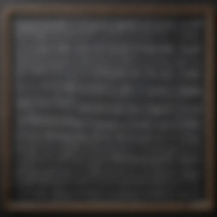 Illustration of mathematical equations on a chalkboard