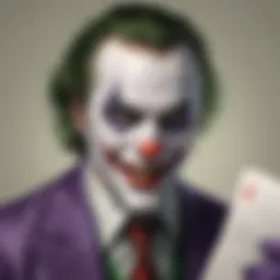 Sophisticated Joker Illustration