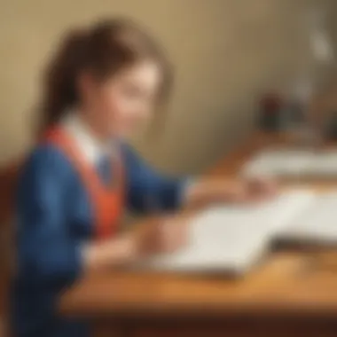 Elevating Proficiency Creative depiction of enhancing spelling proficiency