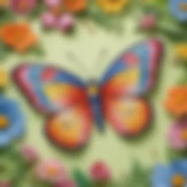 Spring Butterfly Craft Spring Butterfly Craft for Kindergarten Students