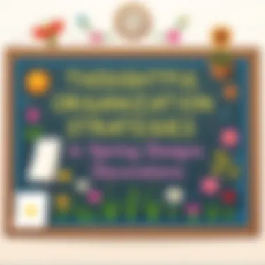 Creative organizational strategies for bulletin board
