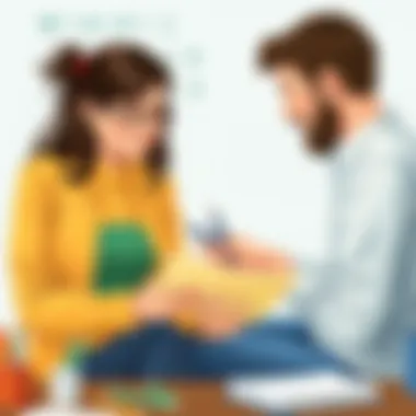 Parents and educators collaborating on math strategies